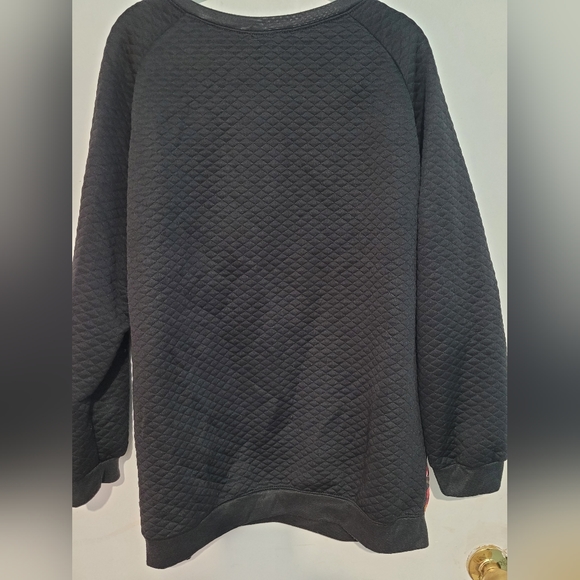 Gorgeous quilted floral sweatshirt 3x - Picture 4 of 9